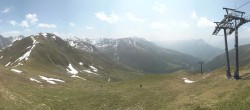 Archiv Foto Webcam Panoramablick Tscheyeck 13:00
