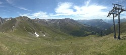 Archiv Foto Webcam Panoramablick Tscheyeck 13:00