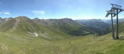 Archiv Foto Webcam Panoramablick Tscheyeck 13:00