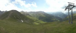 Archiv Foto Webcam Panoramablick Tscheyeck 13:00