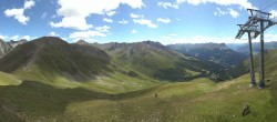 Archiv Foto Webcam Panoramablick Tscheyeck 13:00