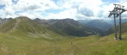 Archiv Foto Webcam Panoramablick Tscheyeck 13:00