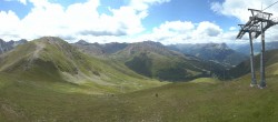 Archiv Foto Webcam Panoramablick Tscheyeck 11:00