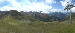 Archiv Foto Webcam Panoramablick Tscheyeck 11:00