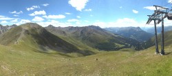 Archiv Foto Webcam Panoramablick Tscheyeck 13:00
