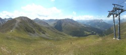 Archiv Foto Webcam Panoramablick Tscheyeck 11:00