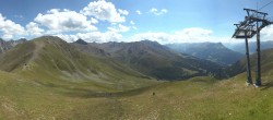 Archiv Foto Webcam Panoramablick Tscheyeck 13:00