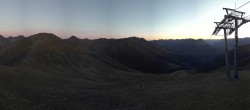 Archiv Foto Webcam Panoramablick Tscheyeck 19:00