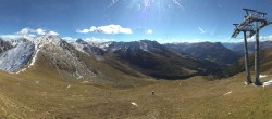 Archiv Foto Webcam Panoramablick Tscheyeck 13:00