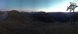 Archiv Foto Webcam Panoramablick Tscheyeck 19:00