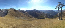 Archiv Foto Webcam Panoramablick Tscheyeck 13:00
