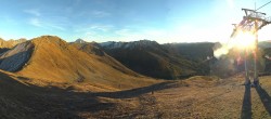 Archiv Foto Webcam Panoramablick Tscheyeck 17:00