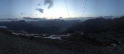Archiv Foto Webcam Zirmbahn Nauders 21:00