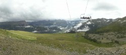 Archiv Foto Webcam Zirmbahn Nauders 09:00