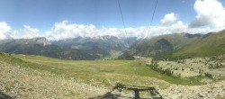 Archiv Foto Webcam Zirmbahn Nauders 11:00