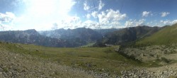 Archiv Foto Webcam Zirmbahn Nauders 17:00