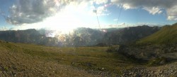 Archiv Foto Webcam Zirmbahn Nauders 19:00