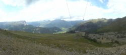 Archiv Foto Webcam Zirmbahn Nauders 13:00