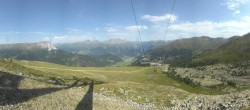 Archiv Foto Webcam Zirmbahn Nauders 09:00
