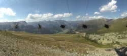 Archiv Foto Webcam Zirmbahn Nauders 13:00