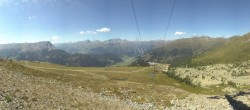 Archiv Foto Webcam Zirmbahn Nauders 13:00