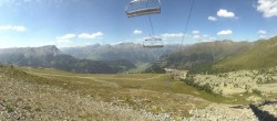 Archiv Foto Webcam Zirmbahn Nauders 13:00