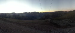 Archiv Foto Webcam Zirmbahn Nauders 19:00