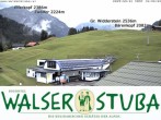 Archiv Foto Webcam Hotel für Bergfreunde - Walserstuba 09:00