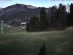 Archiv Foto Webcam Hotel Montana, Riezlern 19:00