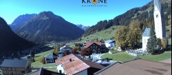 Archived image Webcam Mittelberg - Hotel &#34;Alte Krone&#34; 04:00
