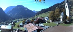 Archived image Webcam Mittelberg - Hotel &#34;Alte Krone&#34; 06:00