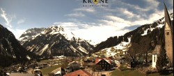 Archived image Webcam Mittelberg - Hotel &#34;Alte Krone&#34; 11:00