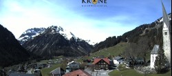 Archived image Webcam Mittelberg - Hotel &#34;Alte Krone&#34; 09:00