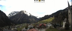 Archived image Webcam Mittelberg - Hotel &#34;Alte Krone&#34; 13:00