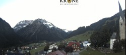 Archived image Webcam Mittelberg - Hotel &#34;Alte Krone&#34; 06:00