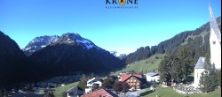 Archived image Webcam Mittelberg - Hotel &#34;Alte Krone&#34; 07:00