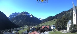 Archived image Webcam Mittelberg - Hotel &#34;Alte Krone&#34; 09:00