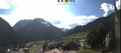 Archived image Webcam Mittelberg - Hotel &#34;Alte Krone&#34; 13:00