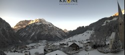 Archived image Webcam Mittelberg - Hotel &#34;Alte Krone&#34; 07:00