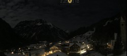 Archived image Webcam Mittelberg - Hotel &#34;Alte Krone&#34; 19:00