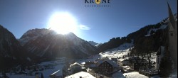 Archived image Webcam Mittelberg - Hotel &#34;Alte Krone&#34; 13:00