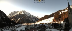 Archived image Webcam Mittelberg - Hotel &#34;Alte Krone&#34; 09:00