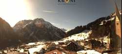 Archived image Webcam Mittelberg - Hotel &#34;Alte Krone&#34; 11:00