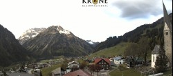 Archived image Webcam Mittelberg - Hotel &#34;Alte Krone&#34; 06:00
