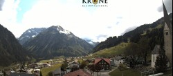 Archived image Webcam Mittelberg - Hotel &#34;Alte Krone&#34; 13:00