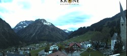 Archived image Webcam Mittelberg - Hotel &#34;Alte Krone&#34; 19:00
