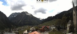 Archived image Webcam Mittelberg - Hotel &#34;Alte Krone&#34; 13:00