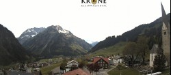 Archived image Webcam Mittelberg - Hotel &#34;Alte Krone&#34; 15:00
