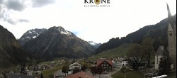 Archived image Webcam Mittelberg - Hotel &#34;Alte Krone&#34; 17:00