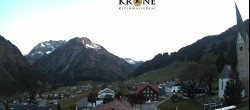 Archived image Webcam Mittelberg - Hotel &#34;Alte Krone&#34; 21:00